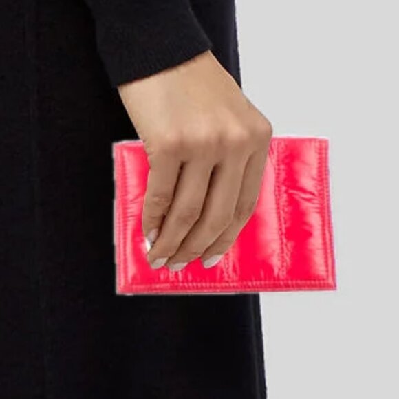 Moncler Nylon Graphic Print Card Holder Passport Cover - Picture 4 of 9